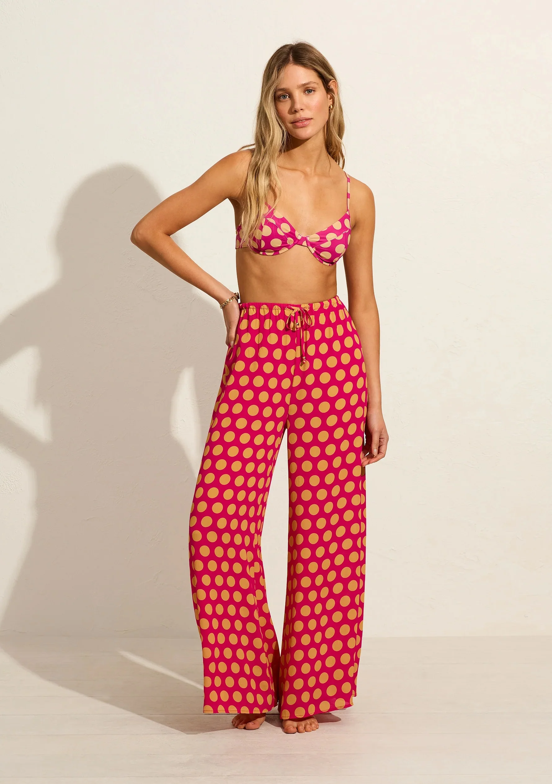AUGUSTE THE LABEL Womens Shyla Pant - Fuchsia - Image 6
