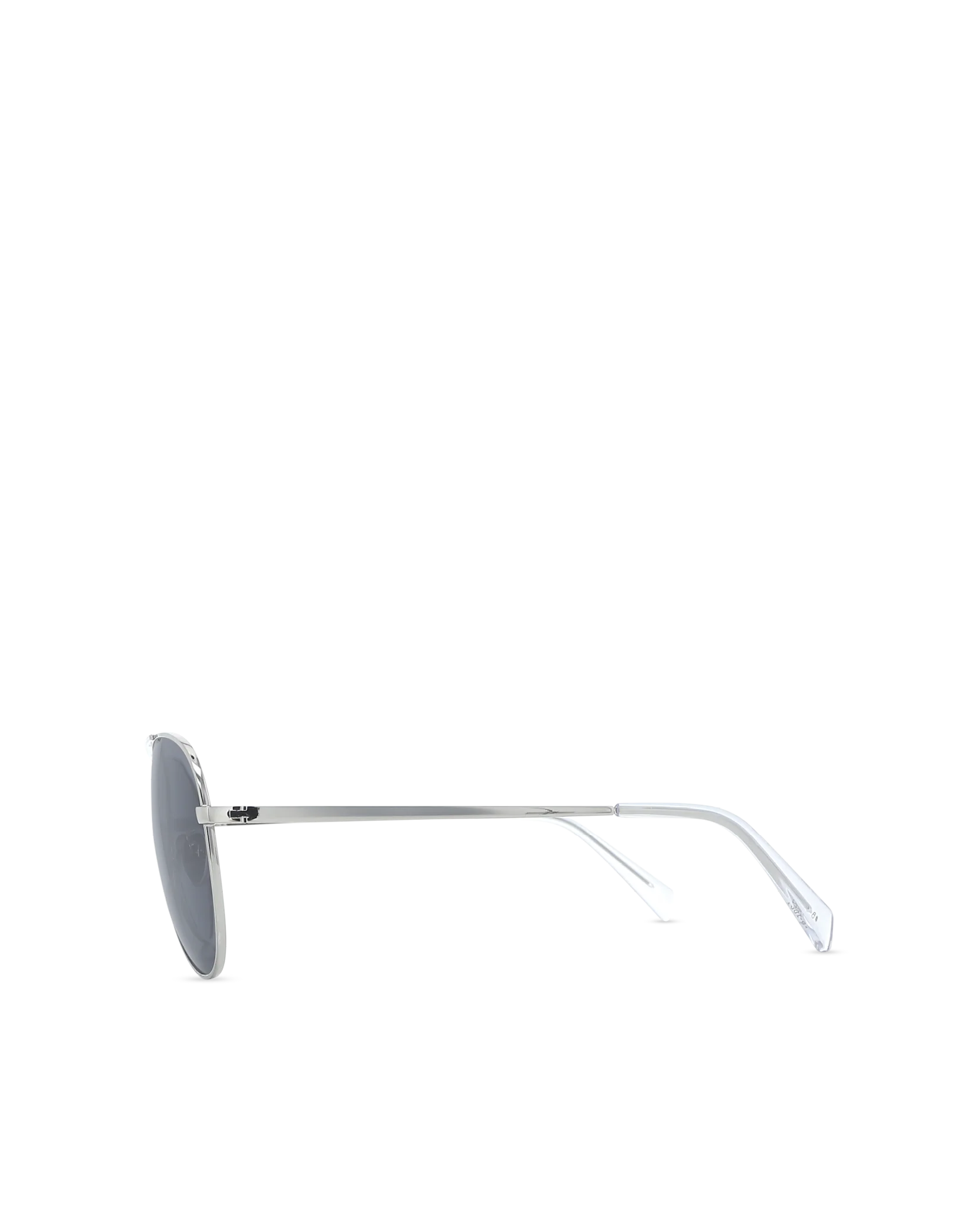 BANBE EYEWEAR Womens The Campbell Sunglasses - Silver /Smoke - Image 4