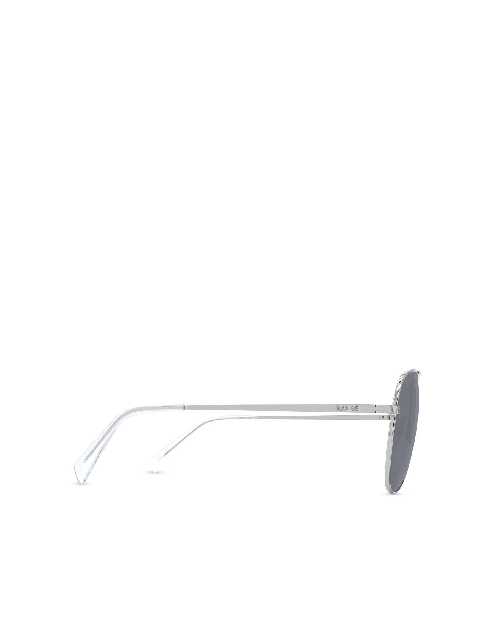 BANBE EYEWEAR Womens The Campbell Sunglasses - Silver /Smoke - Image 5