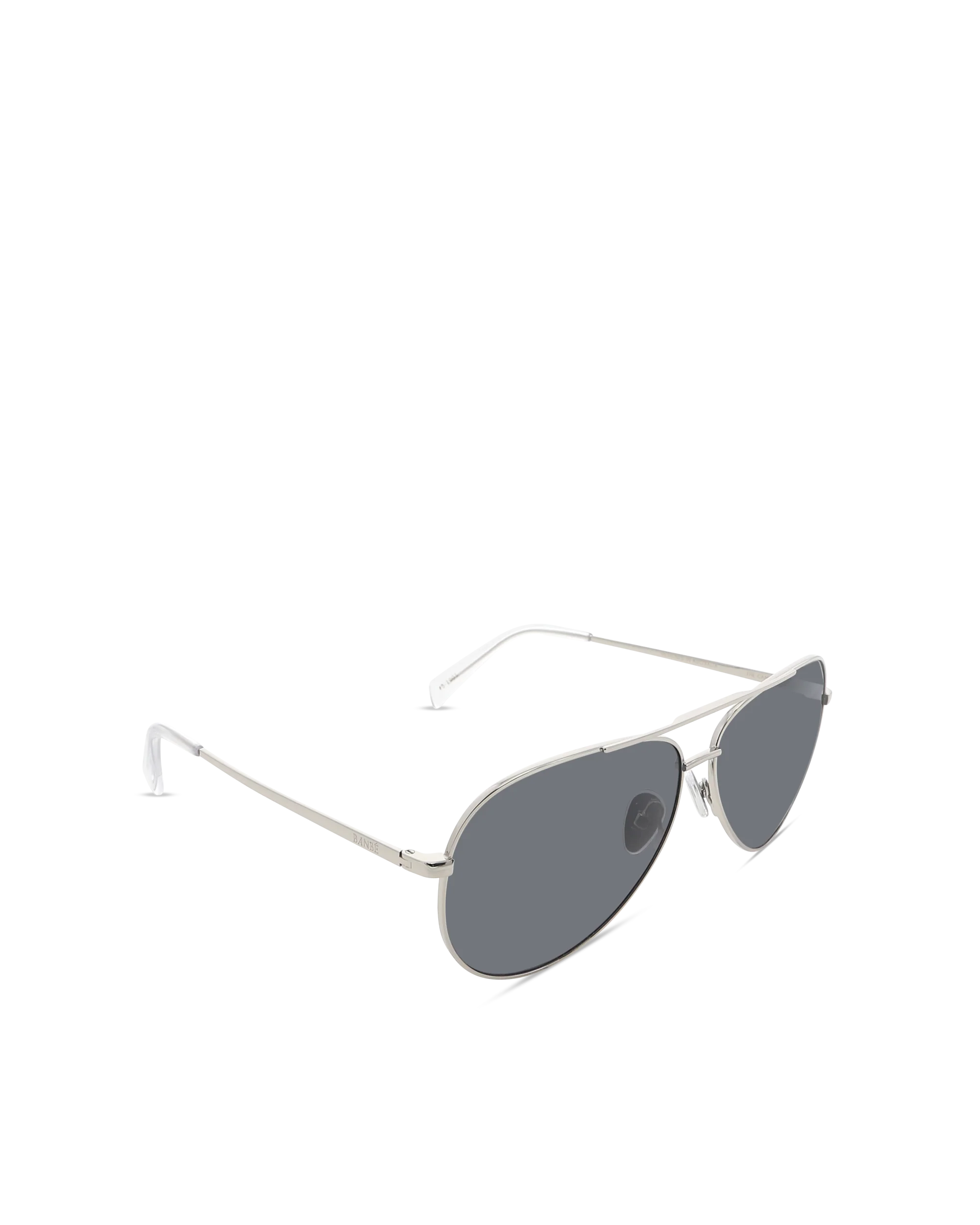 BANBE EYEWEAR Womens The Campbell Sunglasses - Silver /Smoke - Image 6