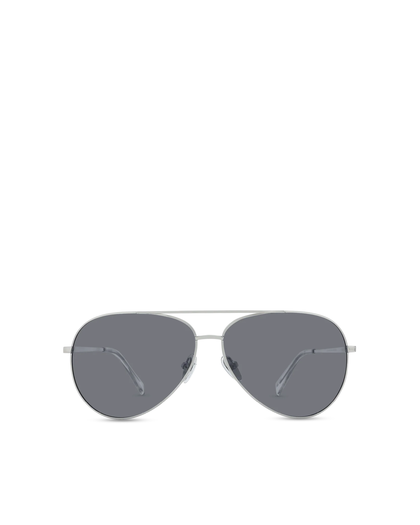 BANBE EYEWEAR Womens The Campbell Sunglasses - Silver /Smoke - Image 8