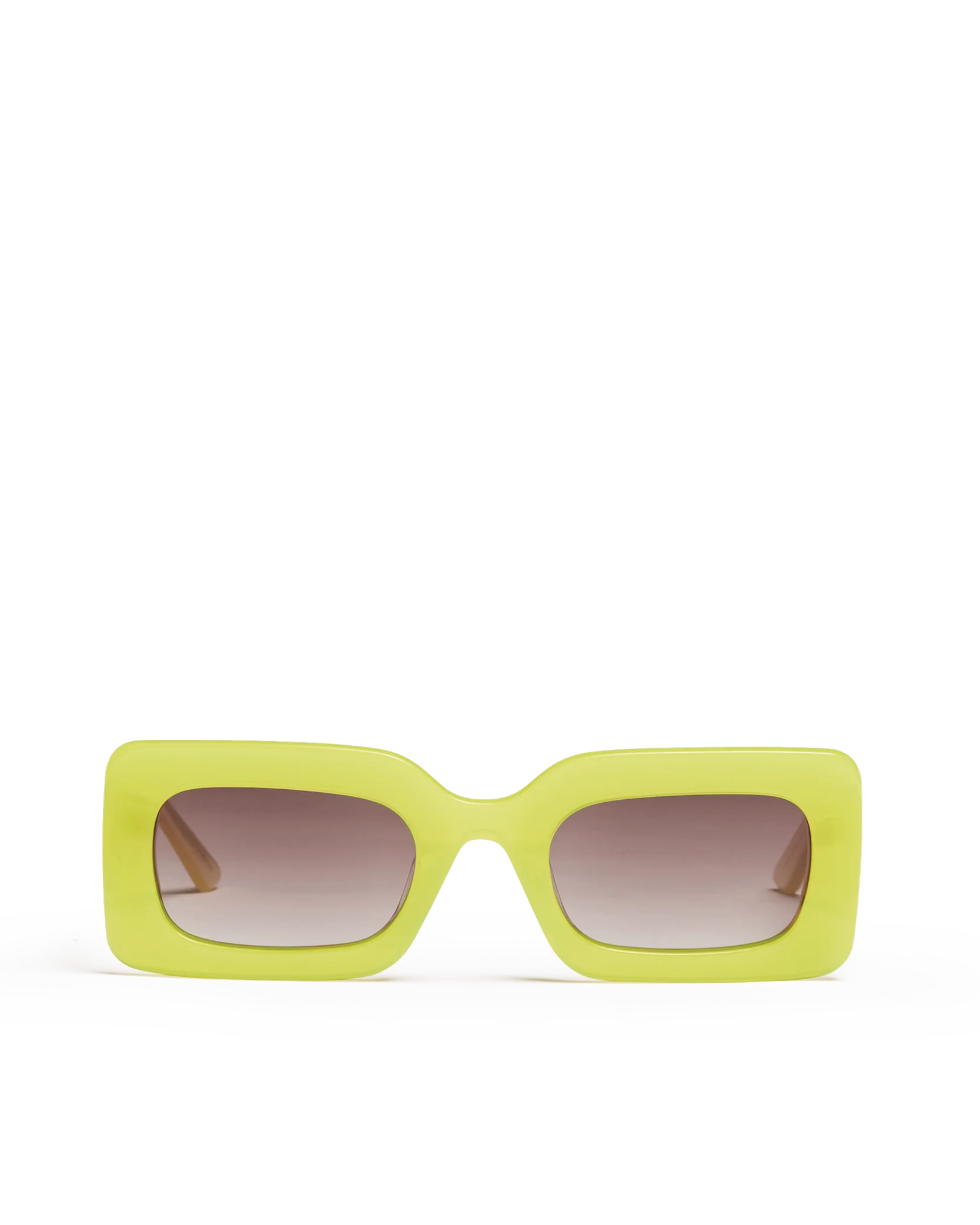 BANBE EYEWEAR Womens The Jones Sunglasses Citrus/ Brown Fade - Image 5