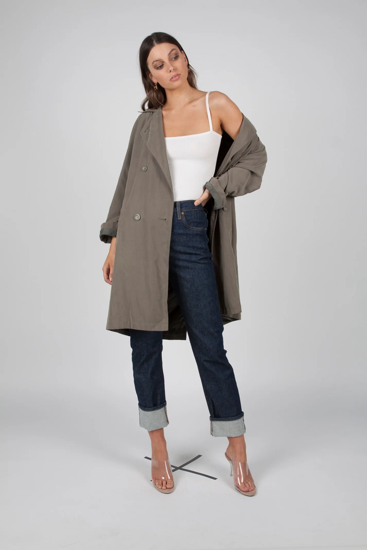 Bayse Brand SQUARE NECK BODYSUIT WHITE - Image 3