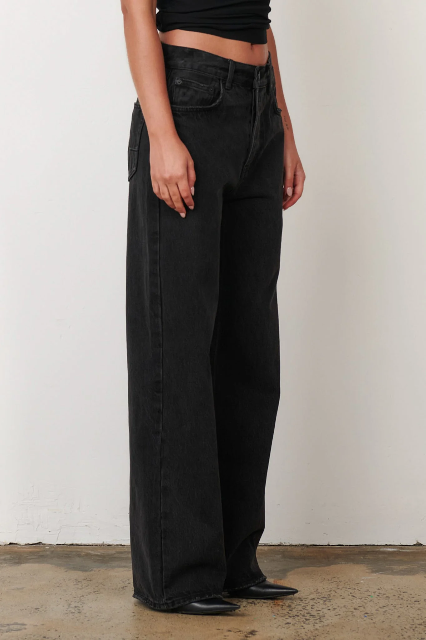 BAYSE BRAND Womens Perry Denim - Backstage Black - Image 3