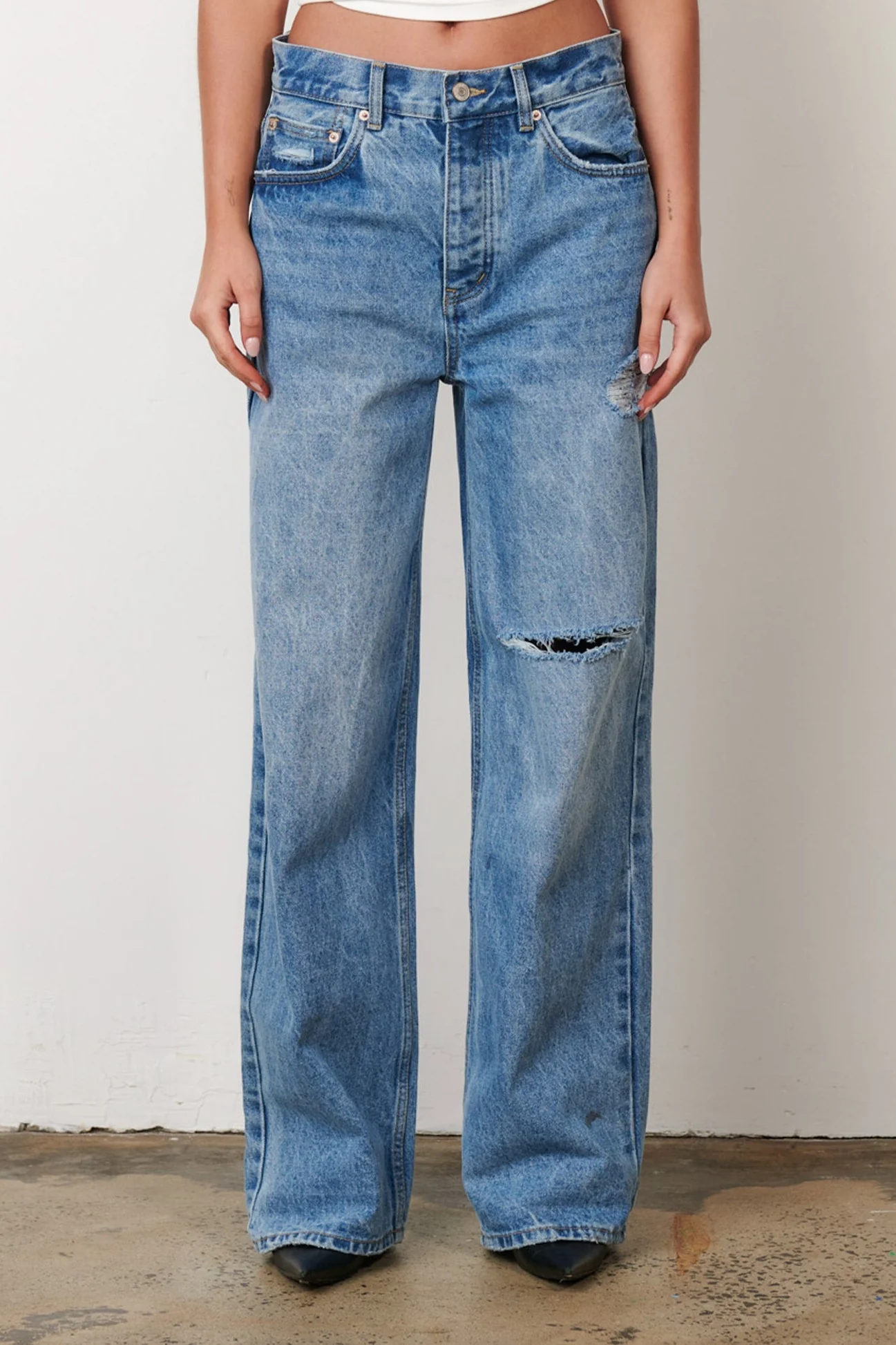 BAYSE BRAND Womens Perry Denim - Blue Boy - Image 2