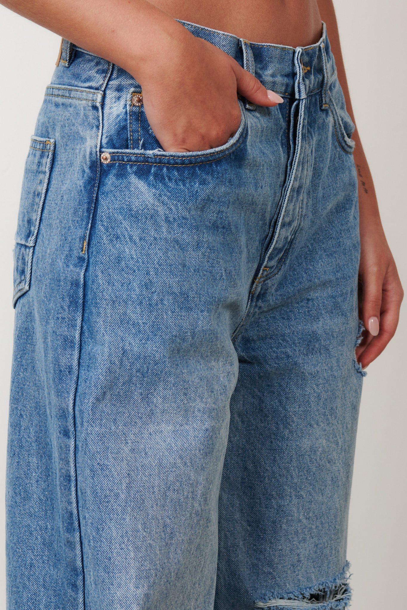 BAYSE BRAND Womens Perry Denim - Blue Boy - Image 7