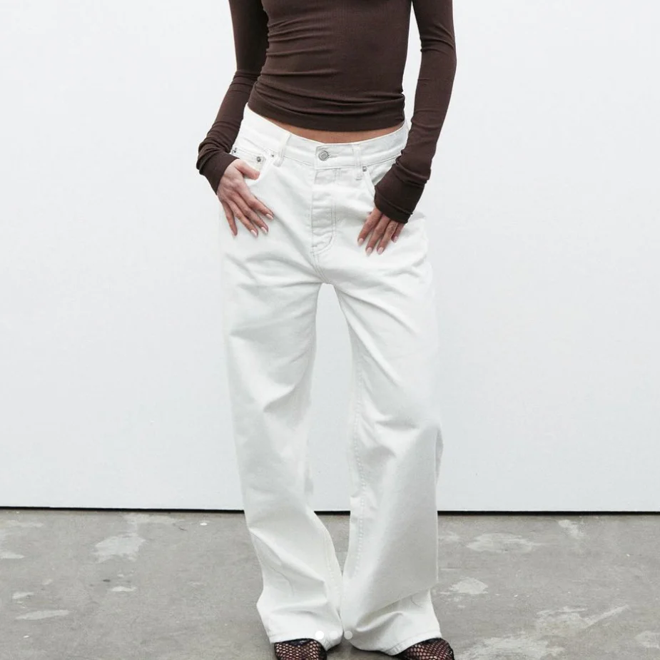 BAYSE BRAND Womens Perry Denim - Geisha White - Image 6