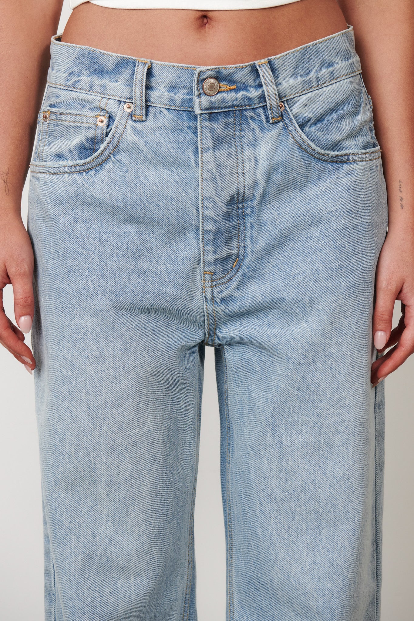 BAYSE BRAND Womens Perry Denim - Saltwater Blue - Image 4