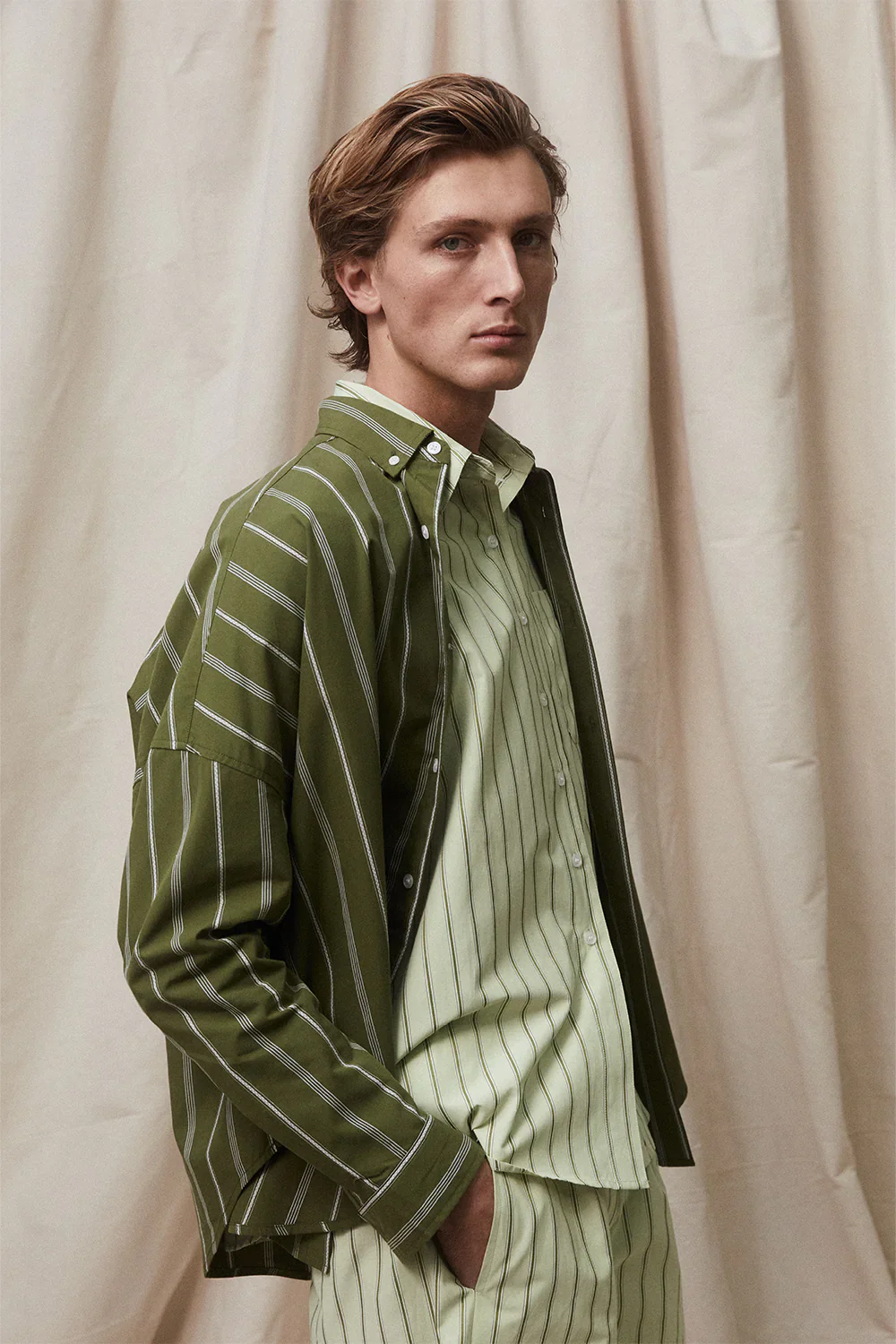 BLANCA Womens Alessia Shirt - Green - Image 11