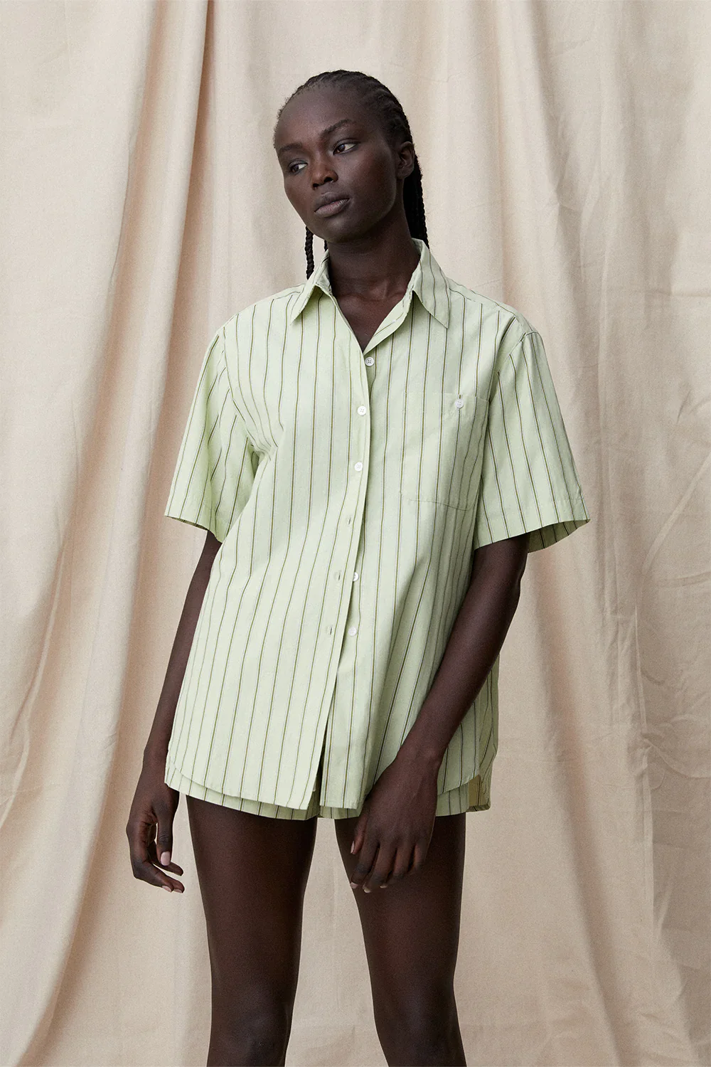 BLANCA Womens Alessia Shirt - Green - Image 3