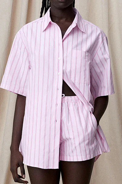 BLANCA Womens Alessia Shirt - Pink - Image 7