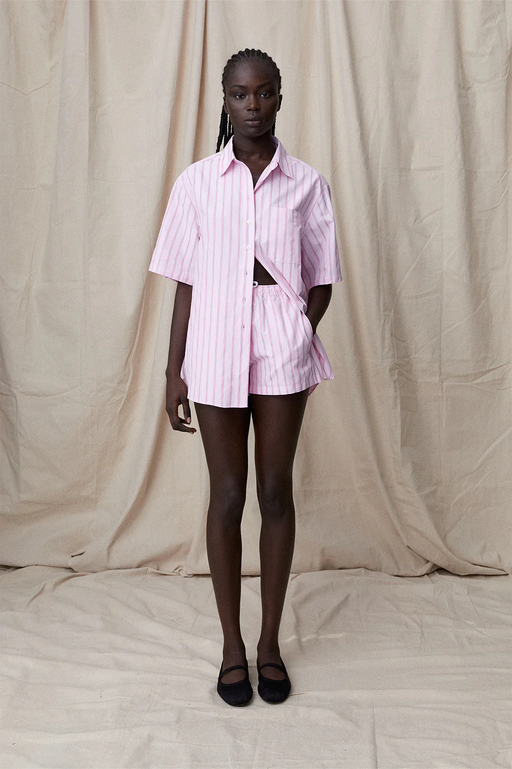 BLANCA Womens Alessia Shorts- Pink - Image 2