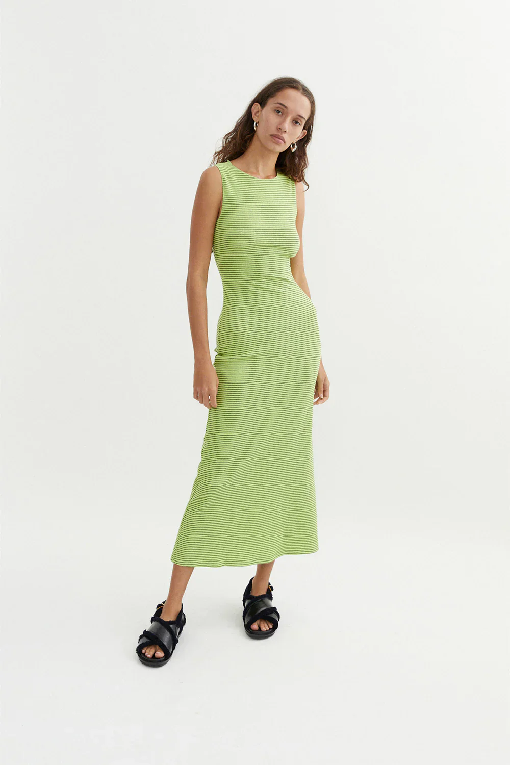 BLANCA Womens Anna Dress - Lime - Image 4