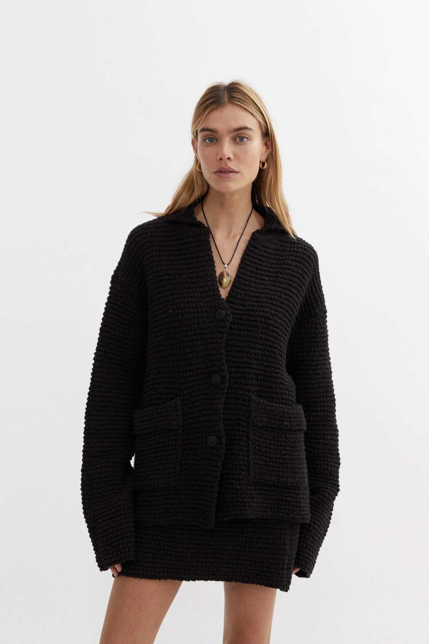 BLANCA Womens Belle Cardigan Black - Image 6