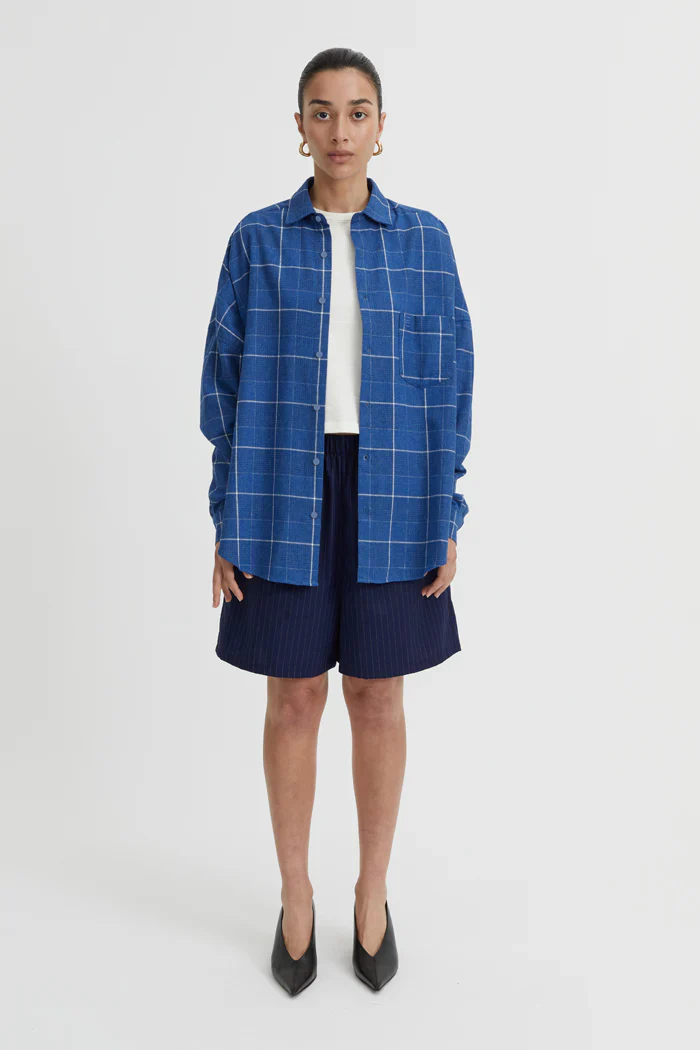 BLANCA Womens Bexley Shirt in Blue - Image 4