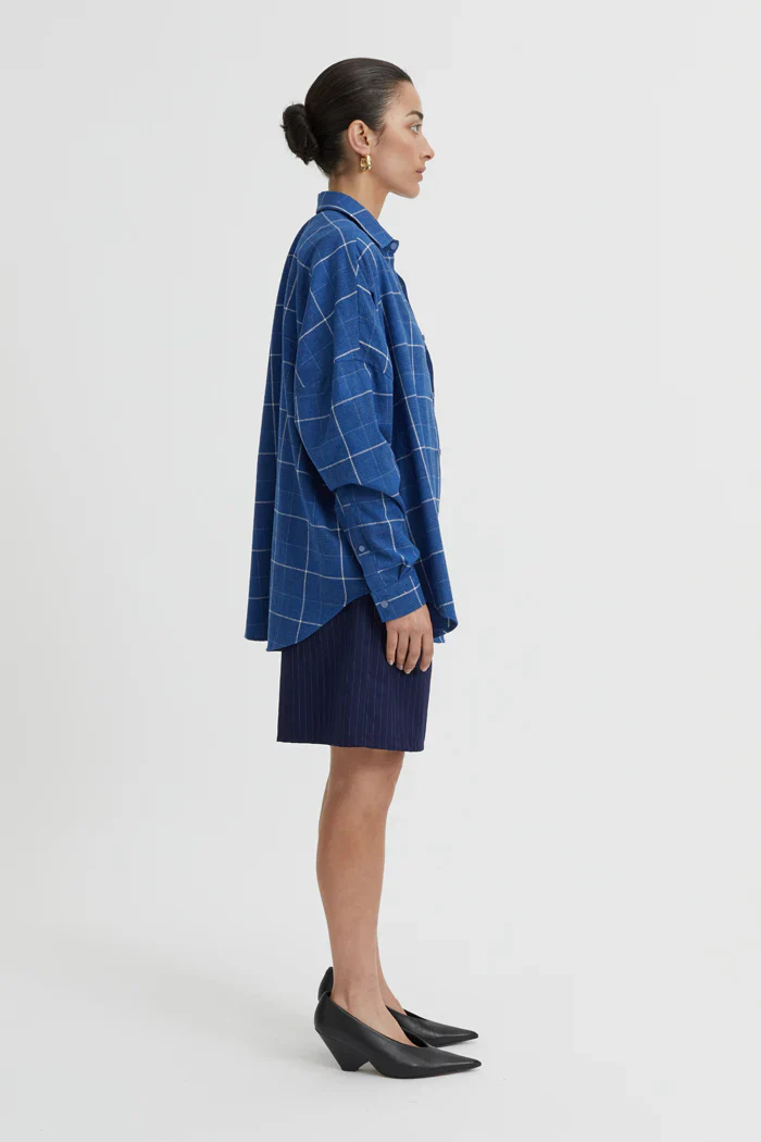 BLANCA Womens Bexley Shirt in Blue - Image 5