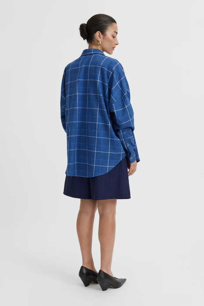 BLANCA Womens Bexley Shirt in Blue - Image 7