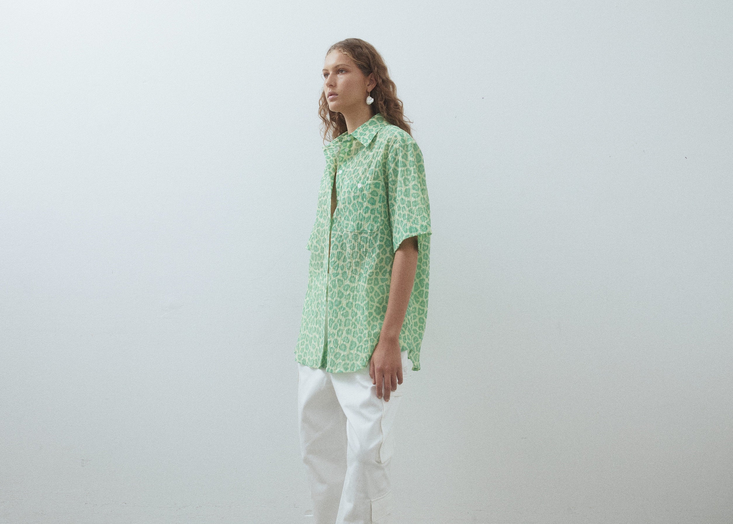 BLANCA Womens Carol Shirt Green - Image 3