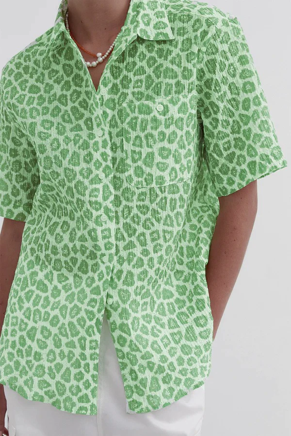 BLANCA Womens Carol Shirt Green - Image 5
