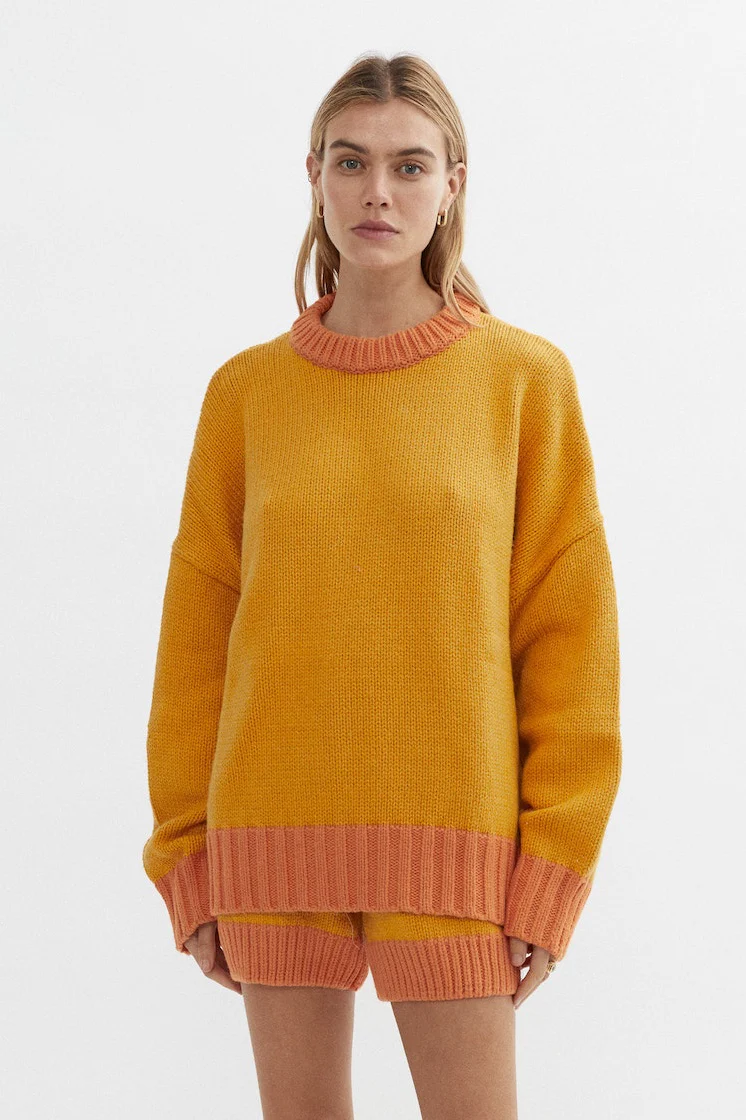 BLANCA Womens Chambord Knit Tumeric - Image 2