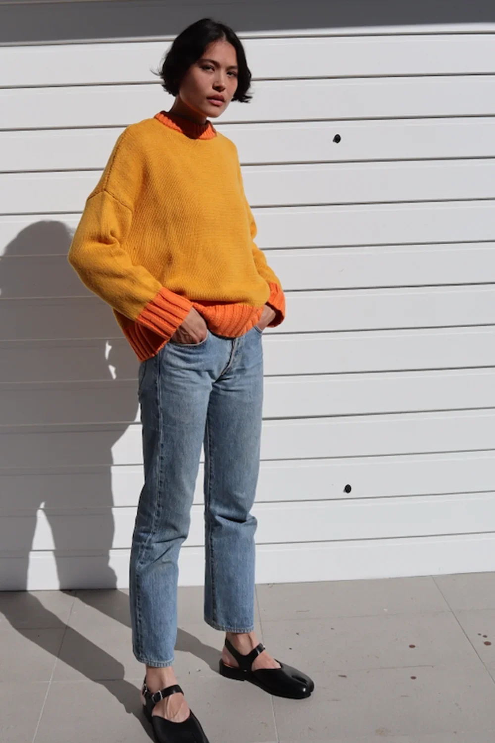BLANCA Womens Chambord Knit Tumeric - Image 5