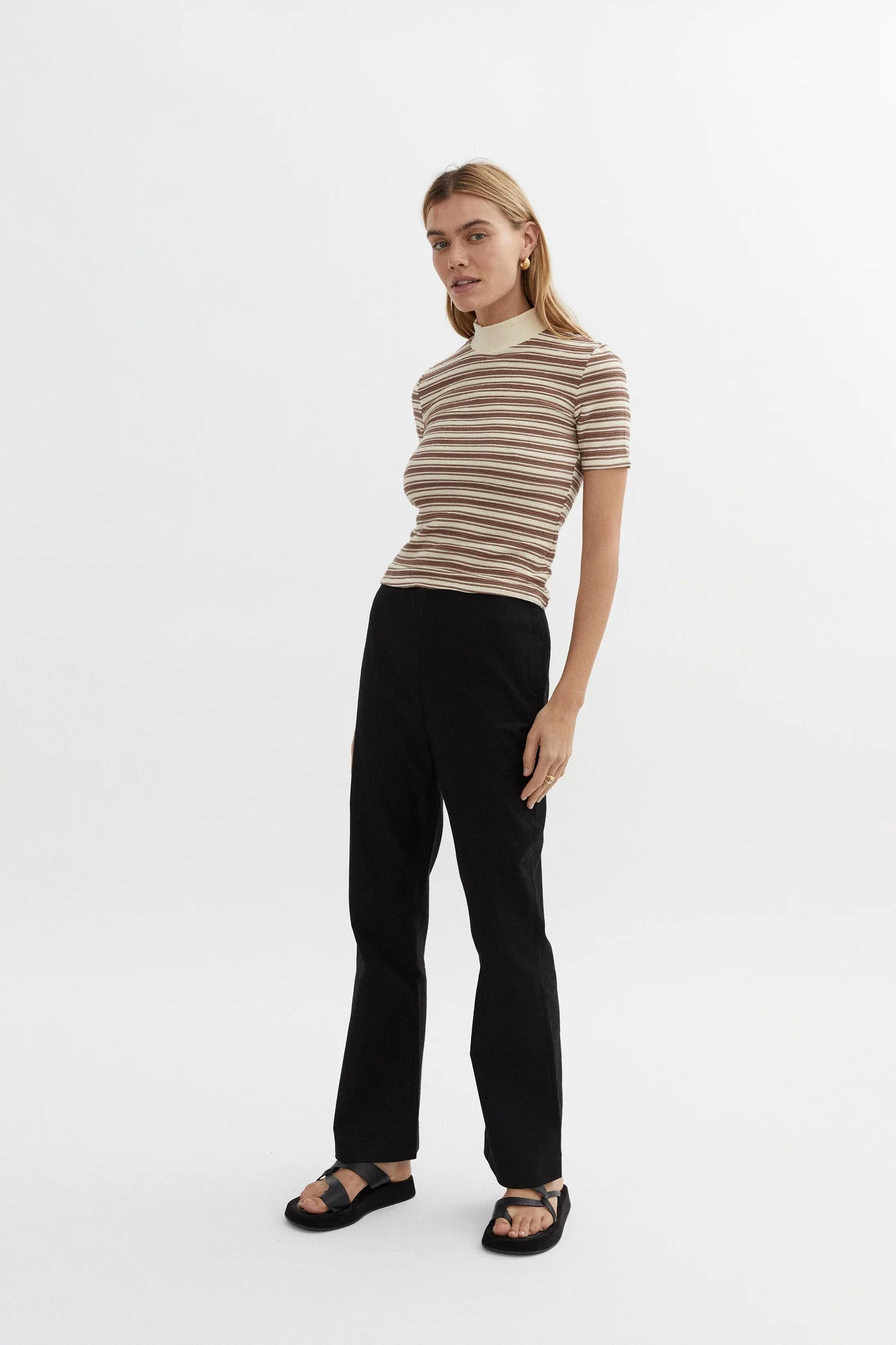 BLANCA Womens Demi Shirt Brown - Image 6