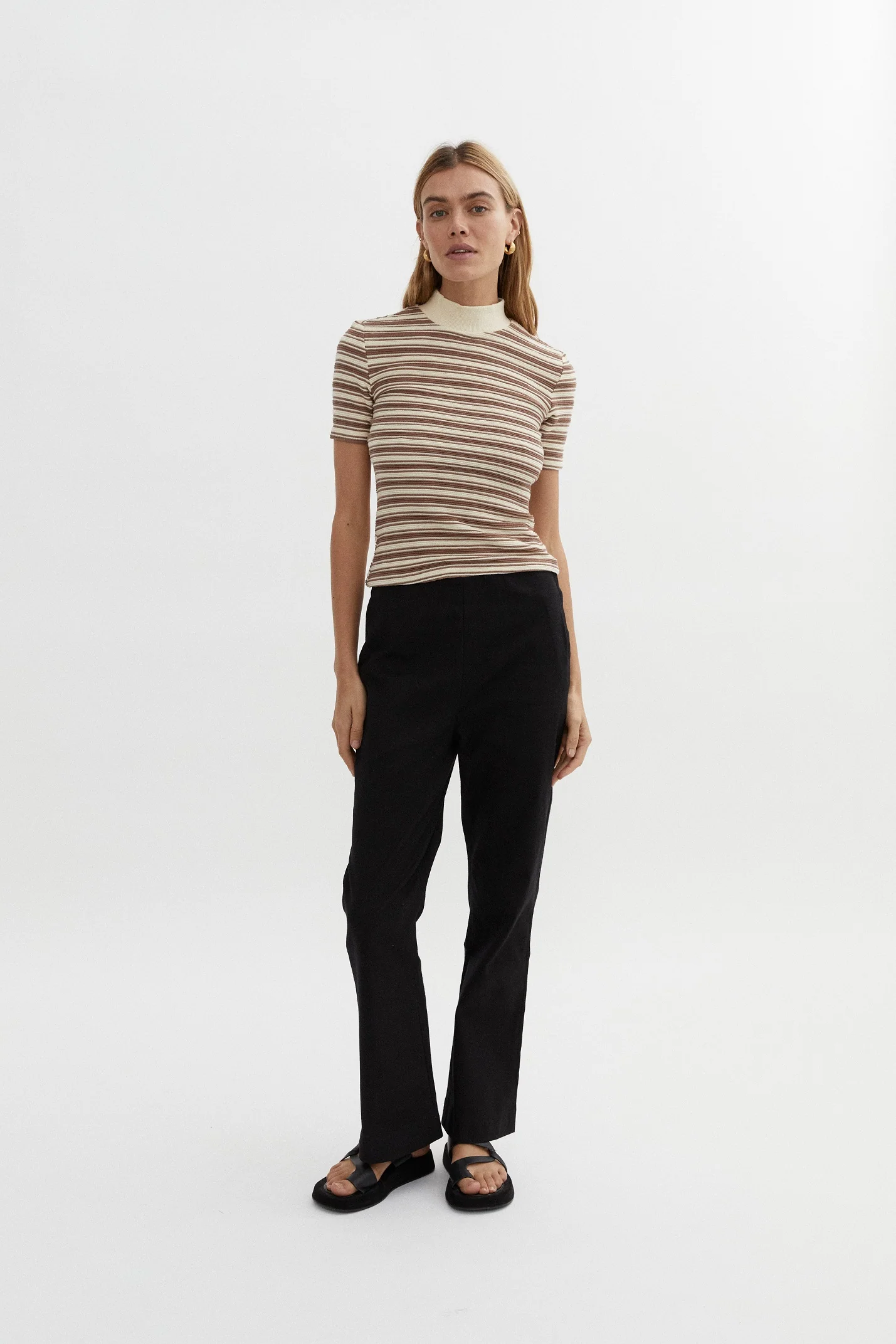 BLANCA Womens Demi Shirt Brown - Image 7