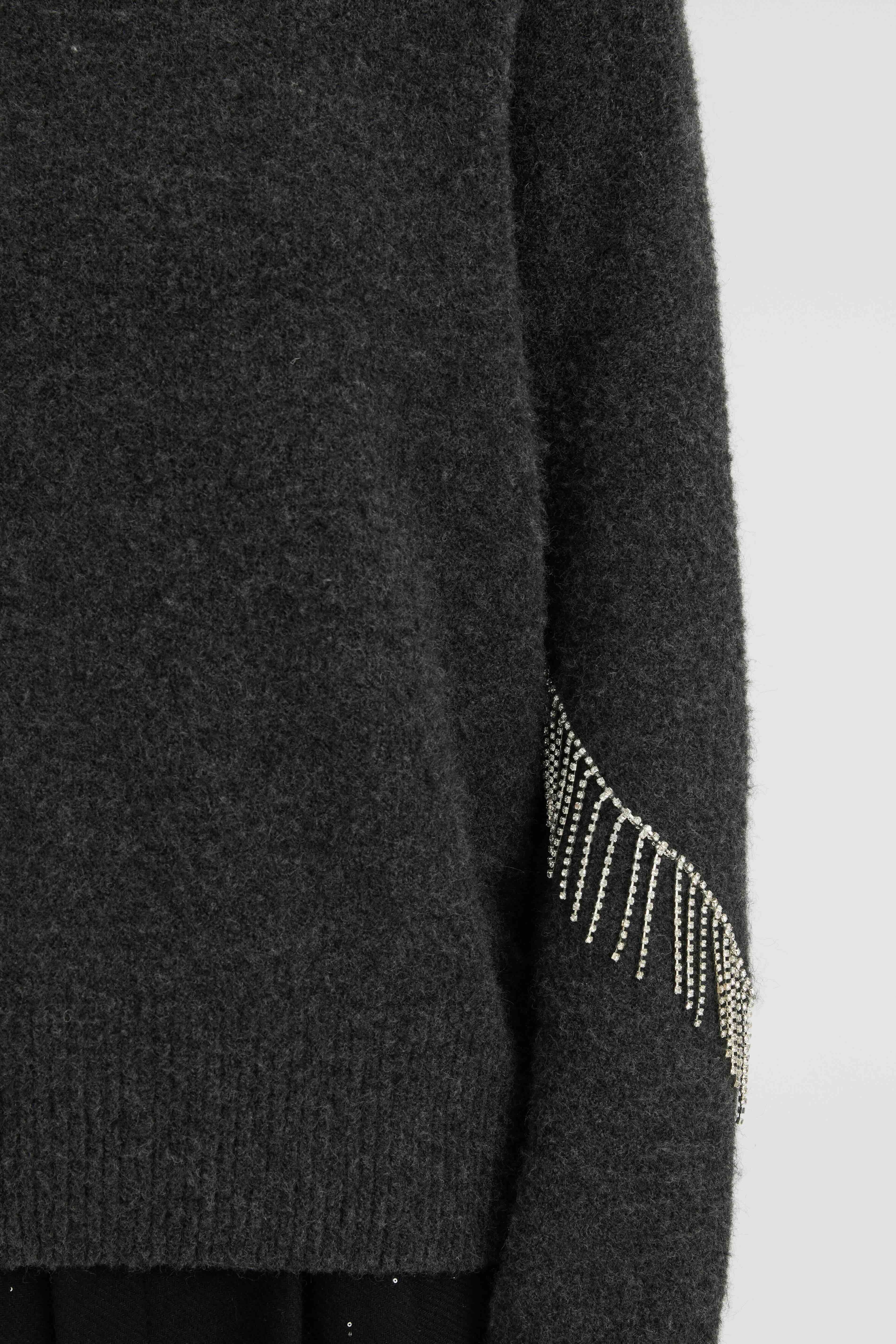 BLANCA Womens Felix Sweater Charcoal - Image 6