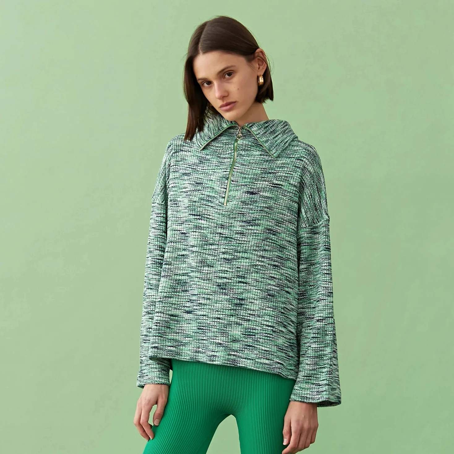BLANCA Womens Ferra Knit Green - Image 2
