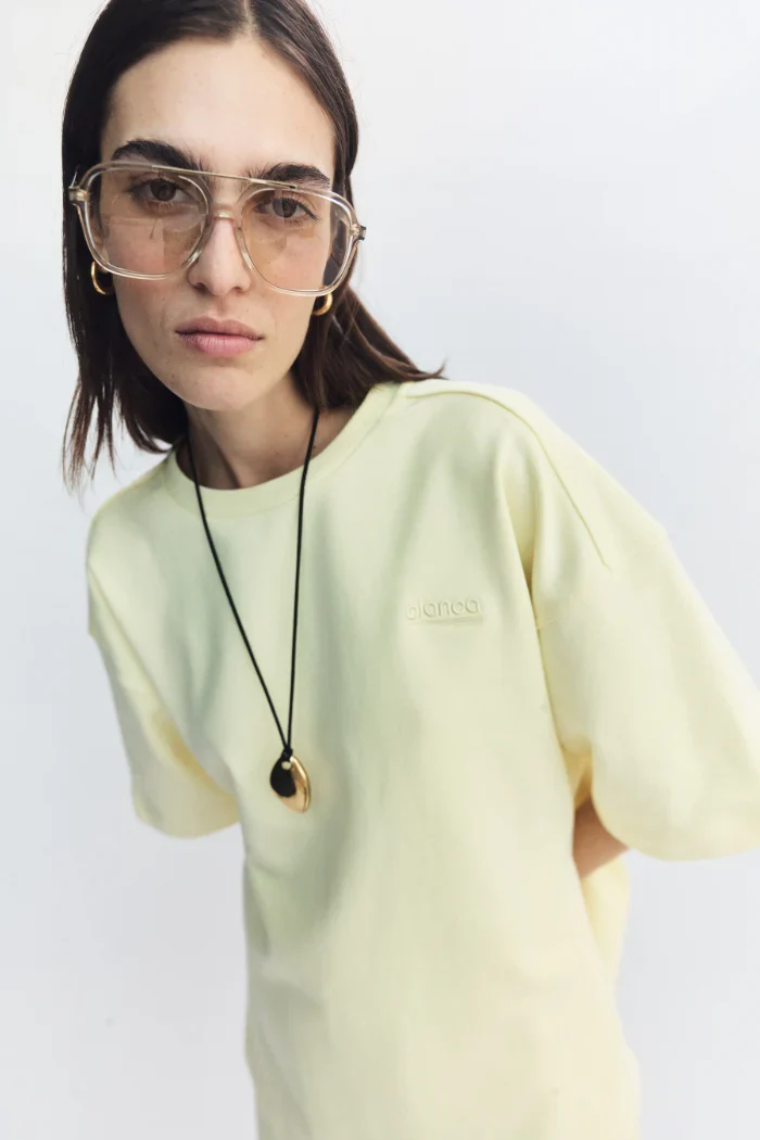 BLANCA Womens Hendrix Tee in Butter - Image 2