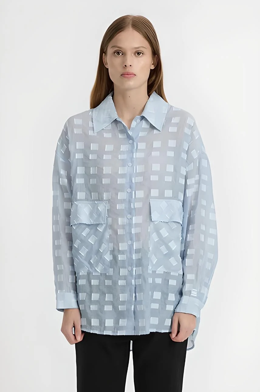 BLANCA Womens Knox Shirt Blue