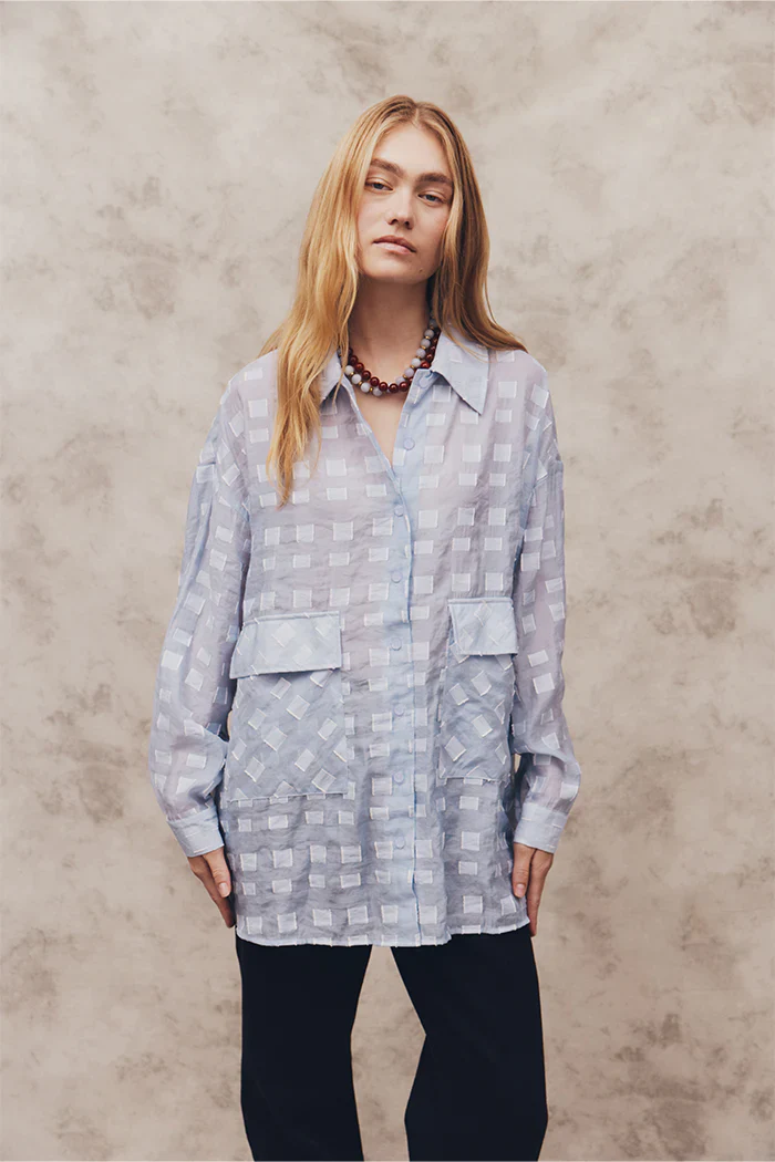 BLANCA Womens Knox Shirt Blue - Image 2