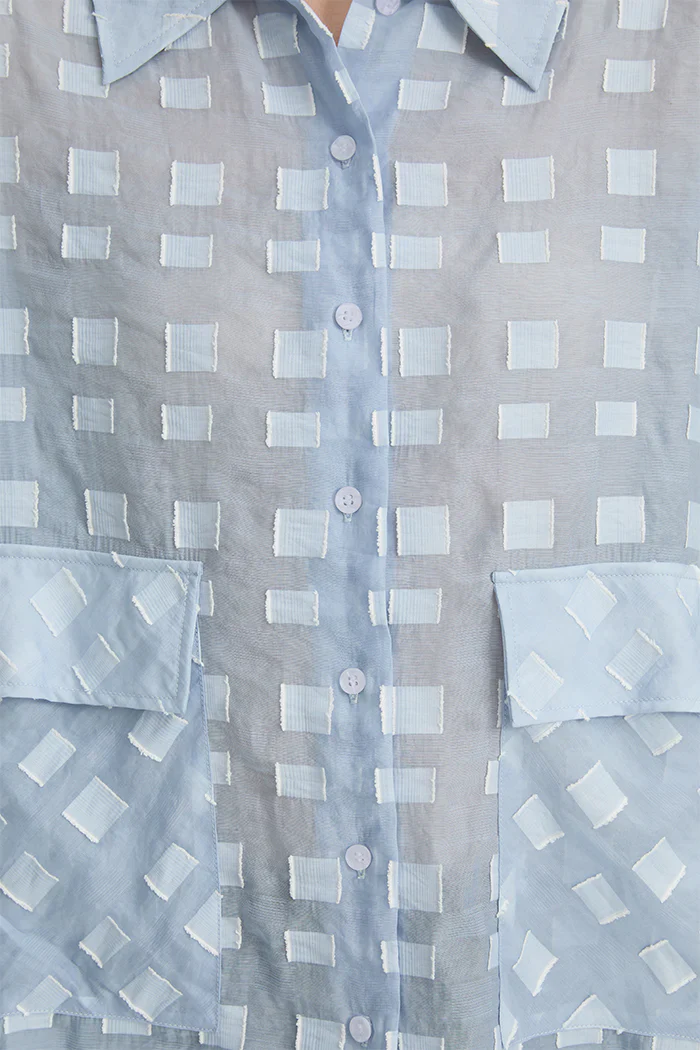 BLANCA Womens Knox Shirt Blue - Image 3