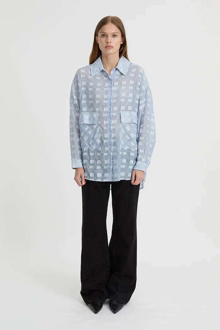 BLANCA Womens Knox Shirt Blue - Image 5