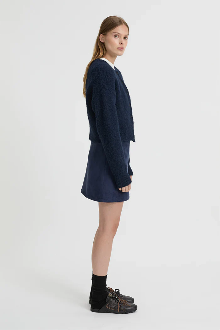 BLANCA Womens Marlo Cardigan Navy - Image 4