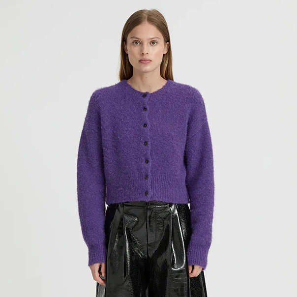 BLANCA Womens Marlo Cardigan Purple - Image 2