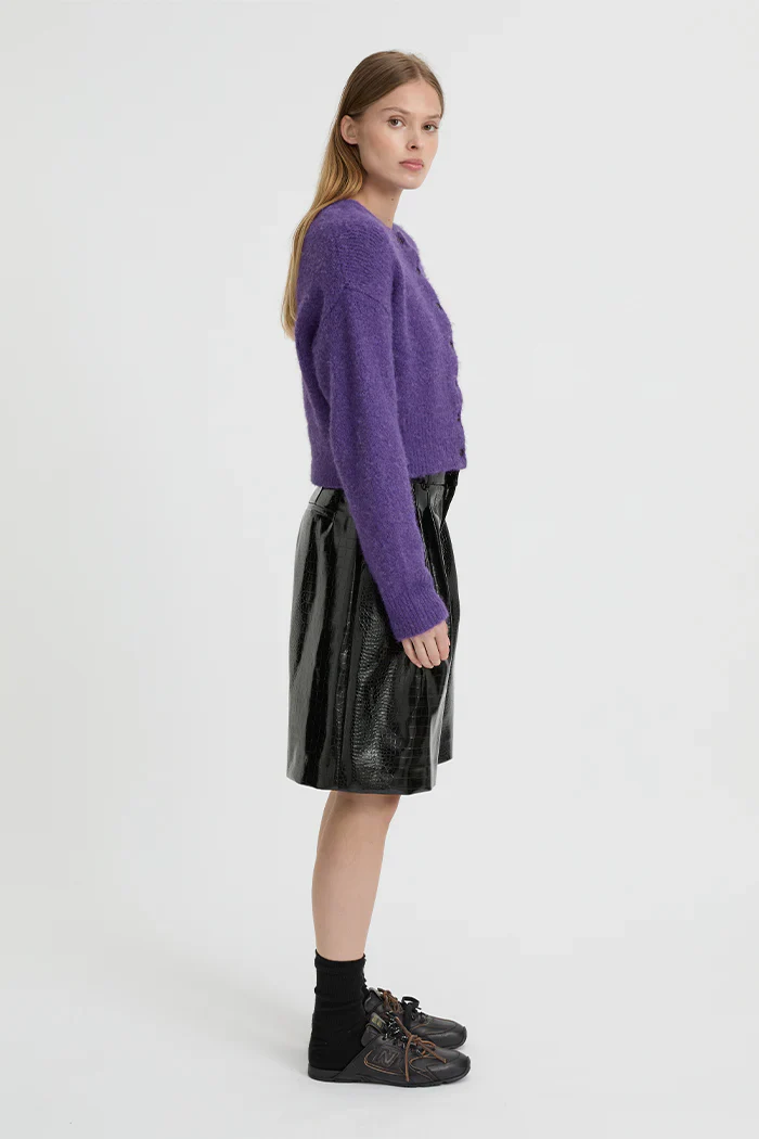 BLANCA Womens Marlo Cardigan Purple - Image 6