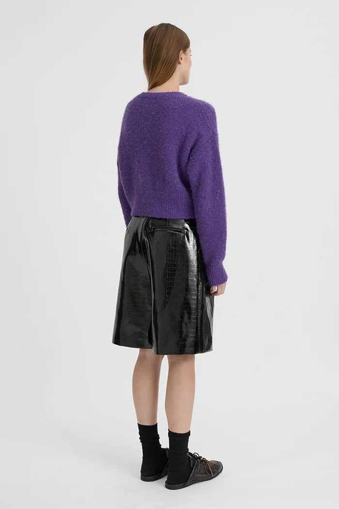 BLANCA Womens Marlo Cardigan Purple - Image 7