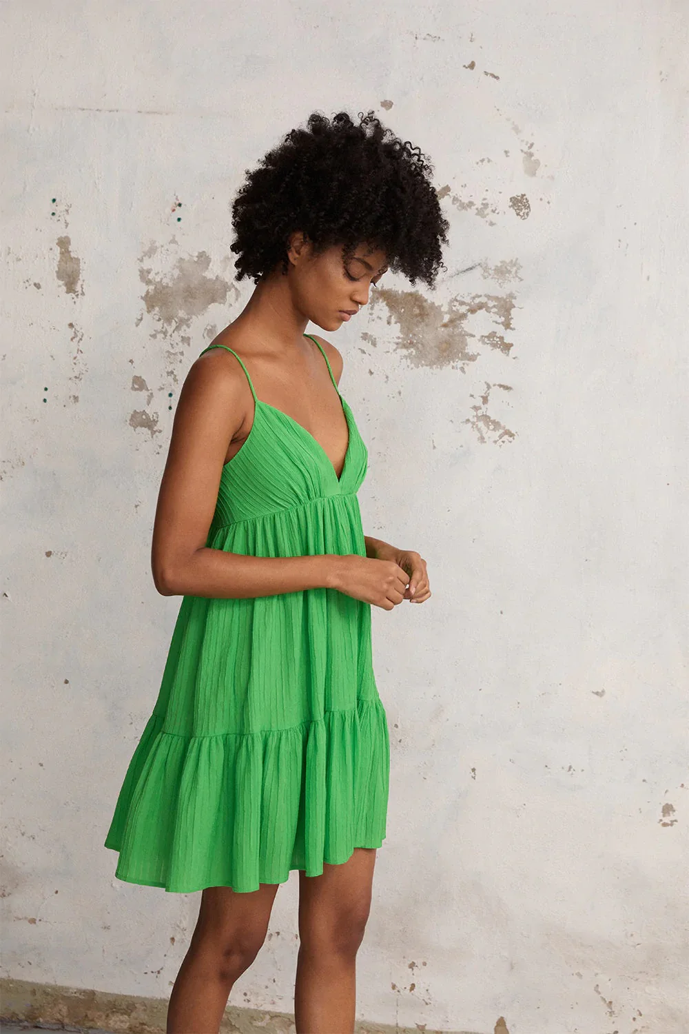 BLANCA Womens Molly Dress Green - Image 7