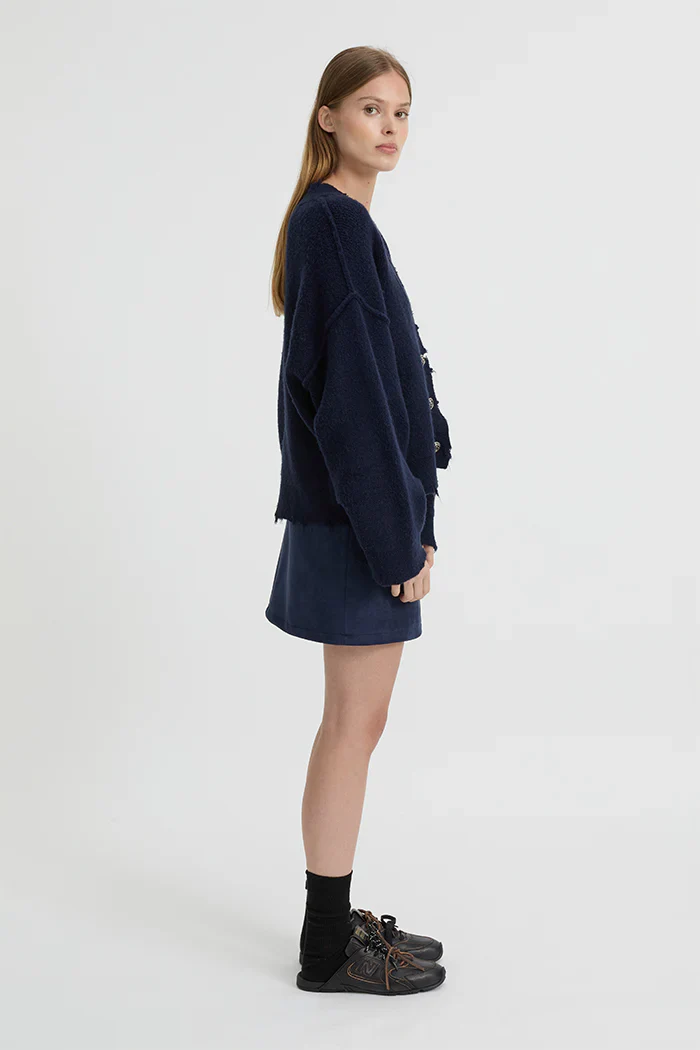 BLANCA Womens Pepa Cardigan Navy - Image 7