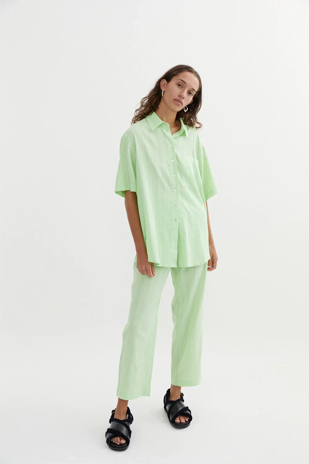 BLANCA Womens Primrose Shirt - Green - Image 4