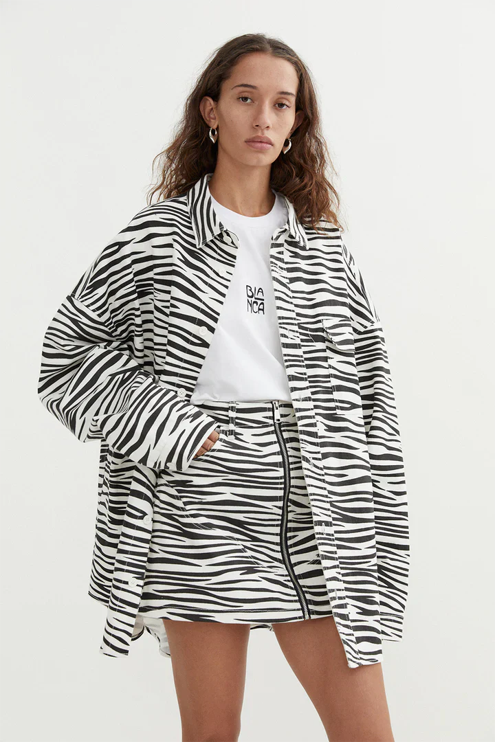 BLANCA Womens Quinn Jacket - Zebra - Image 10
