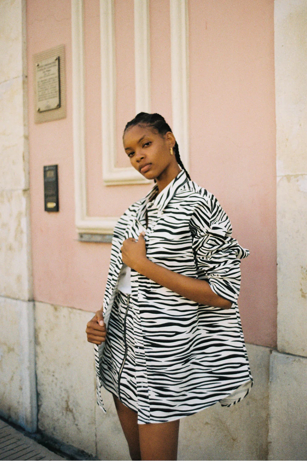BLANCA Womens Quinn Jacket - Zebra - Image 5