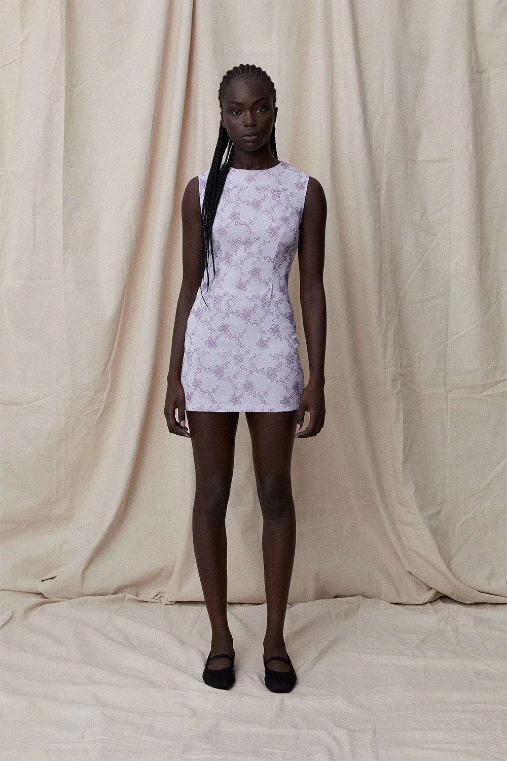 BLANCA Womens Rosana Dress - Lilac - Image 5