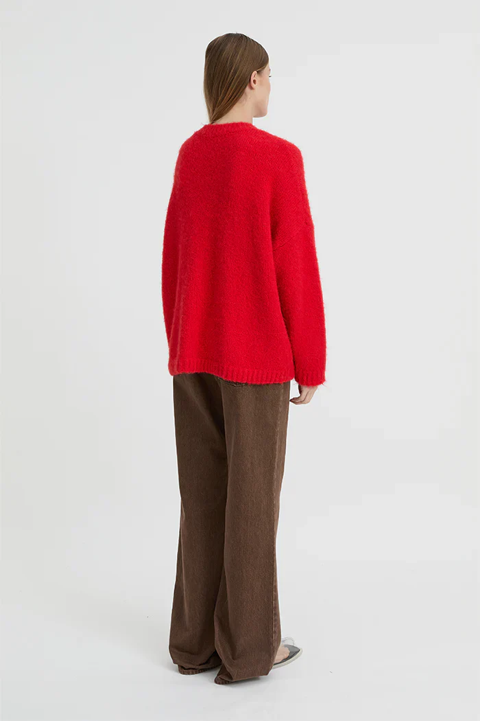 BLANCA Womens Rosmunda Sweater Red - Image 5