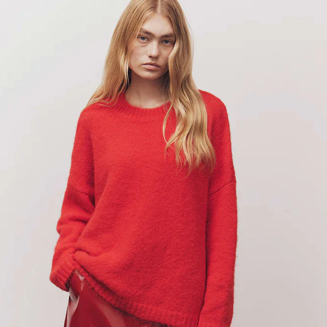 BLANCA Womens Rosmunda Sweater Red - Image 8