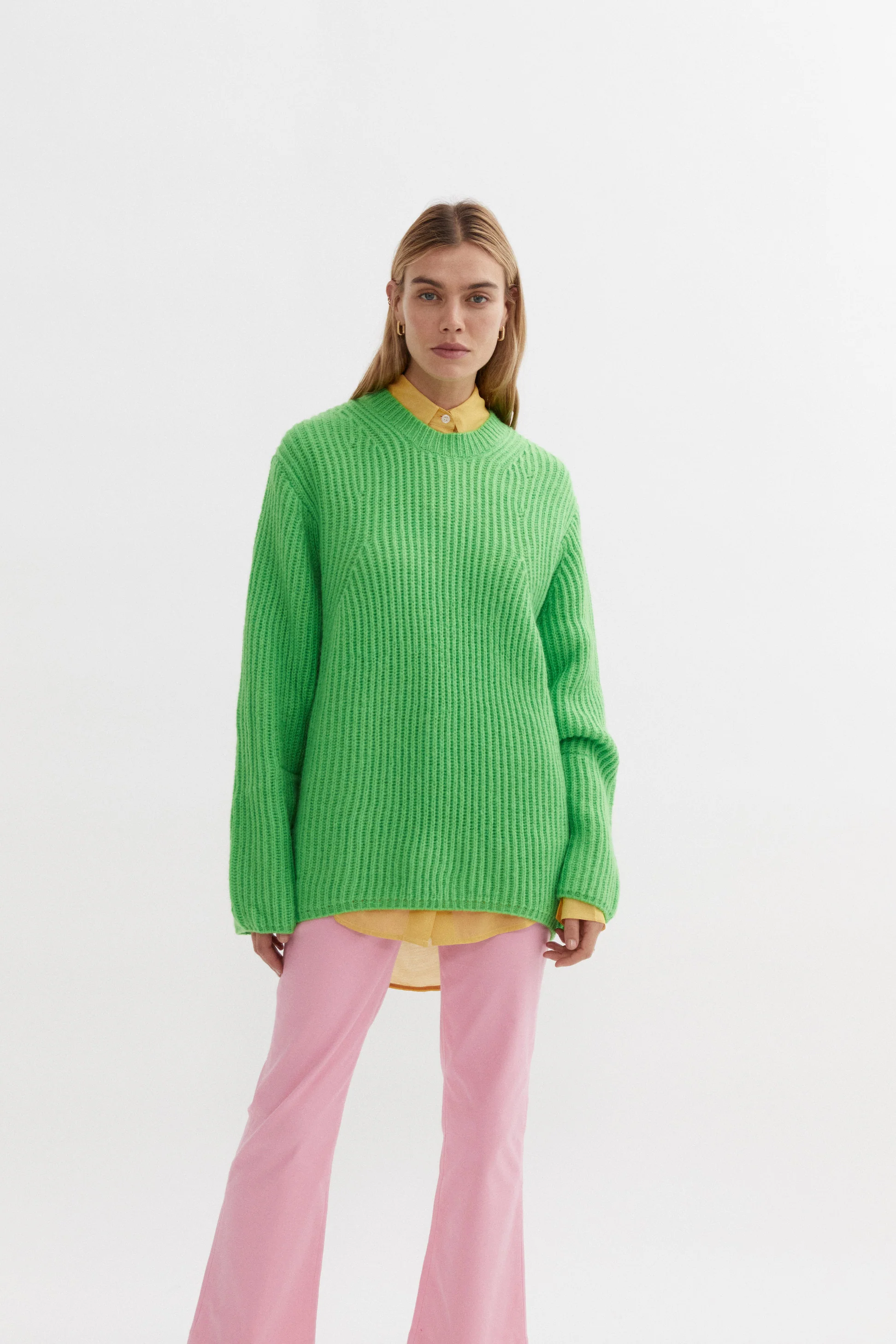 BLANCA Womens Sally Sweater Shamrock - Image 5