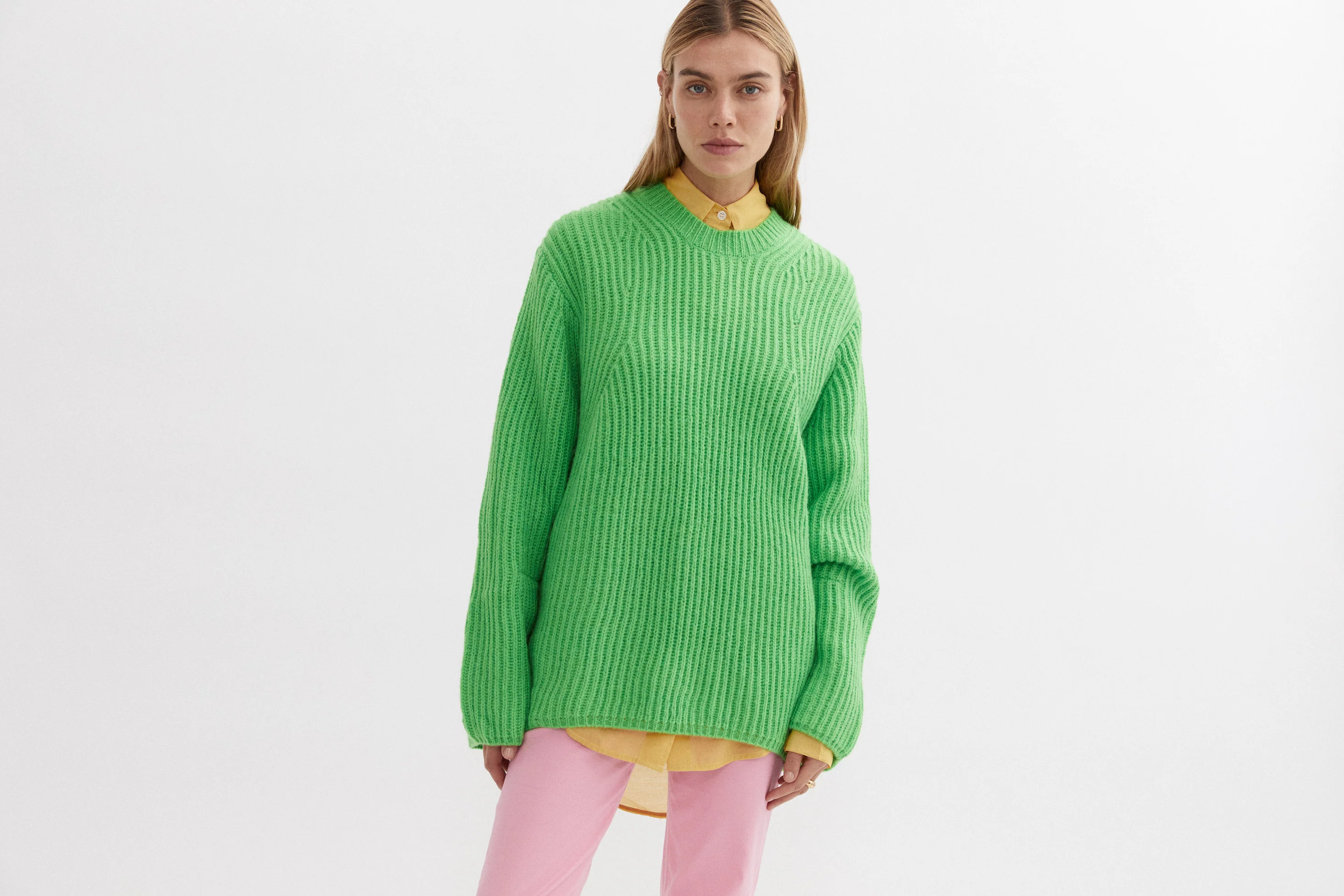 BLANCA Womens Sally Sweater Shamrock - Image 6