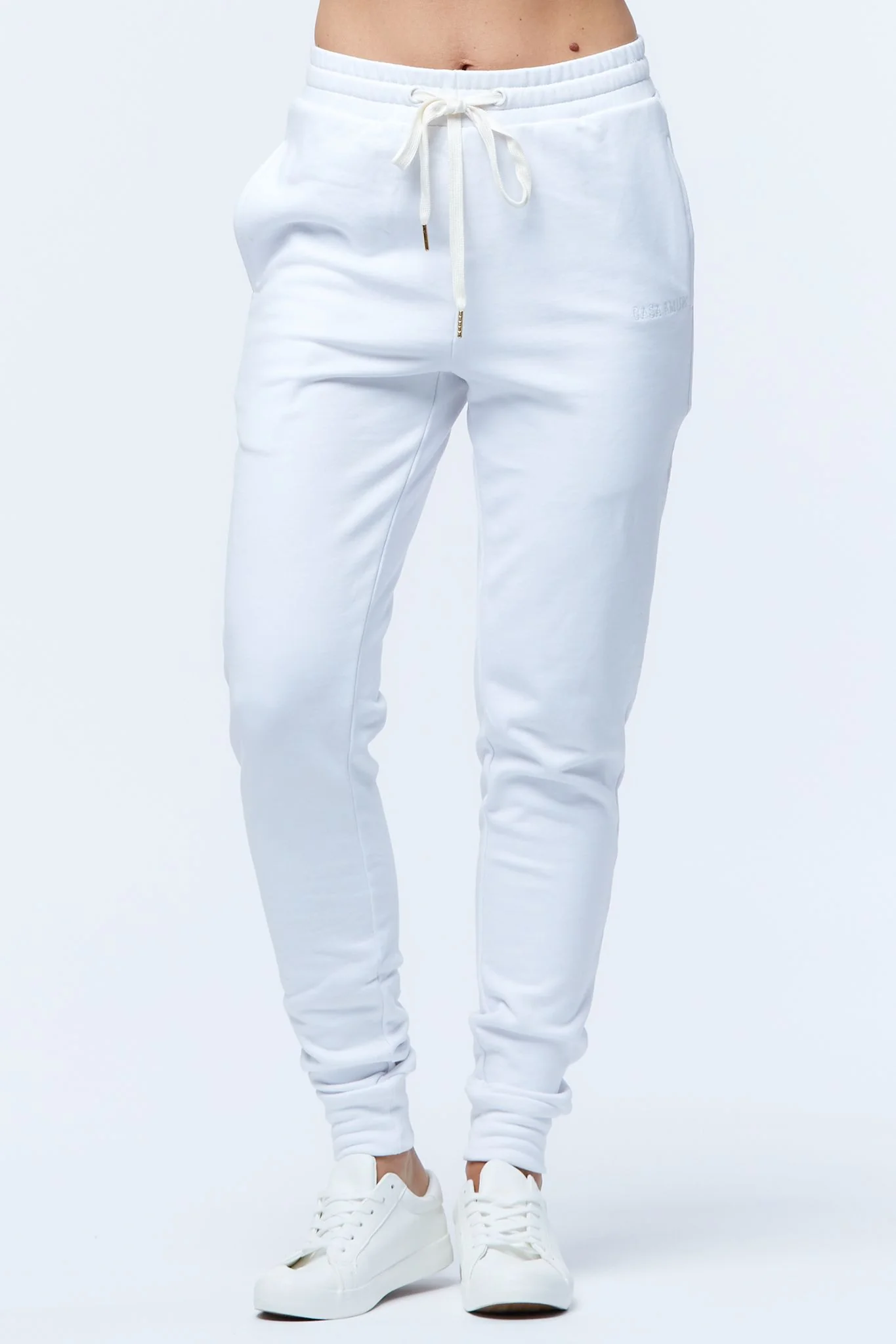 Casa Amuk WOMENS SLIM JOGGER PANT - WHITE - Image 6