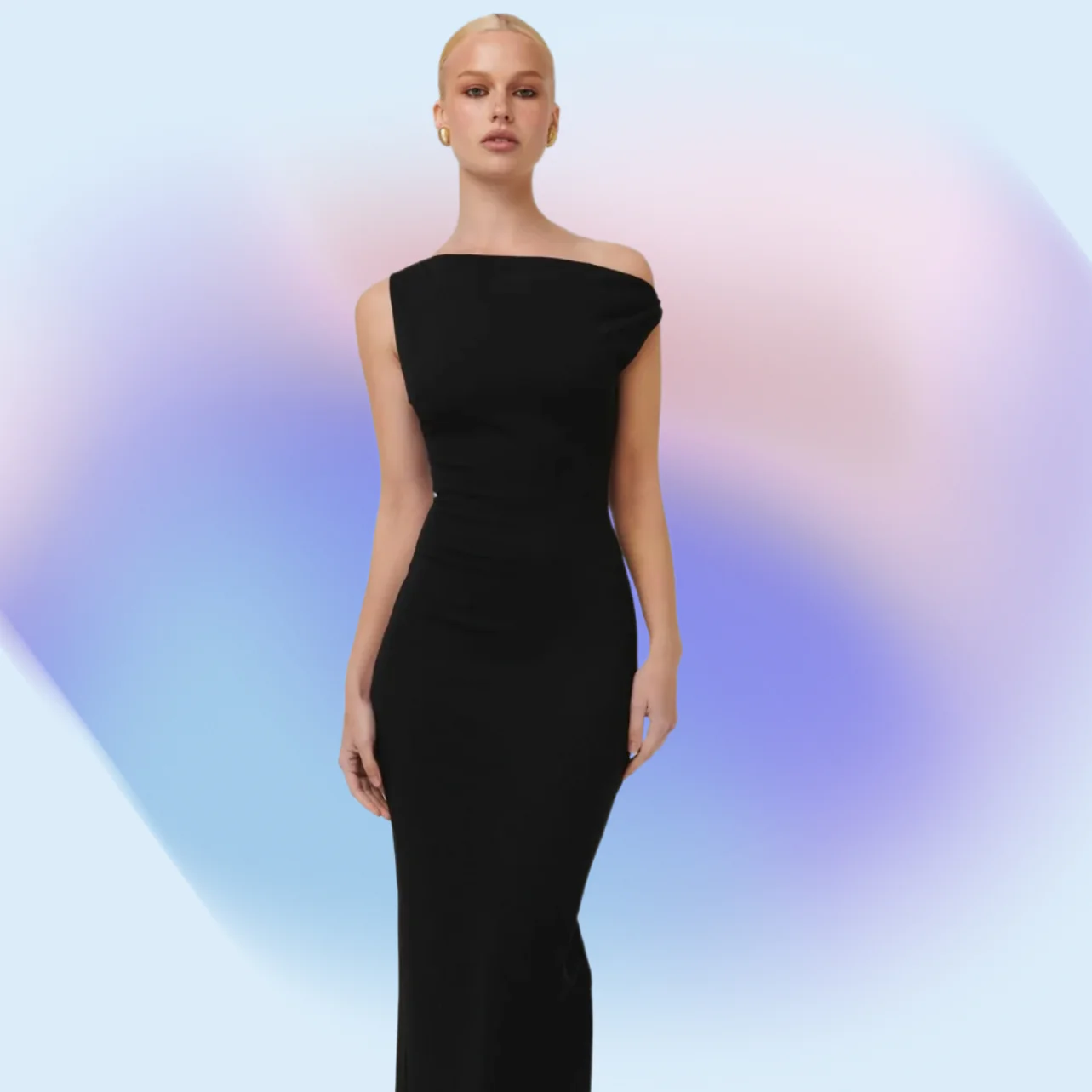 Effie Kats Inaya Gown Black – Formal Event Dress Evening Wear - Image 5